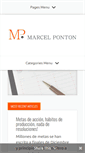 Mobile Screenshot of marcelponton.com